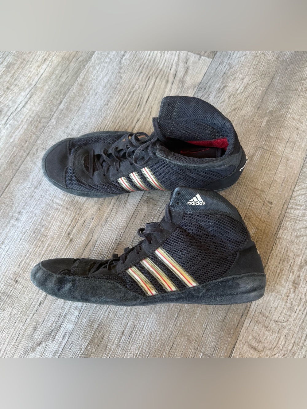 2010 Adidas Combat Speed 3 Rare Wrestling Shoes Size 11